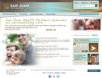 San Juan Health Partners Website